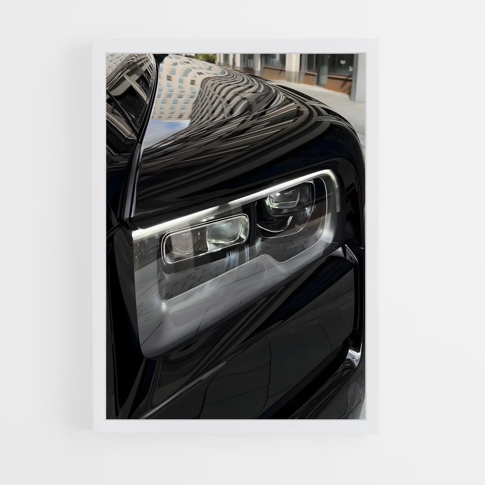 Poster superbe Black Badge Cullinan – affiche Rolls-Royce (vue 3)